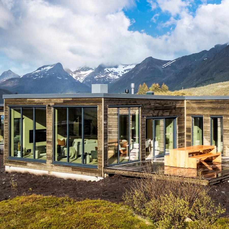 New! Luxury Cabin In Beautiful Lofoten Kleppstad المظهر الخارجي الصورة