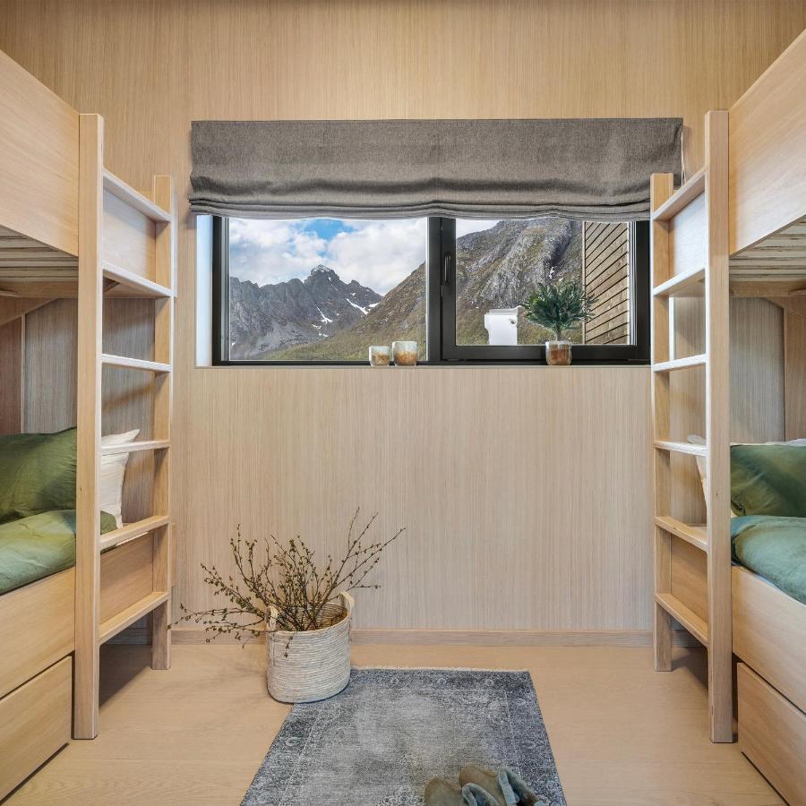 New! Luxury Cabin In Beautiful Lofoten Kleppstad المظهر الخارجي الصورة